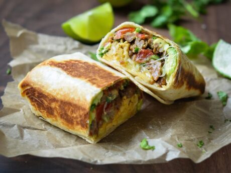 Chipotle Steak Eggs Burrito