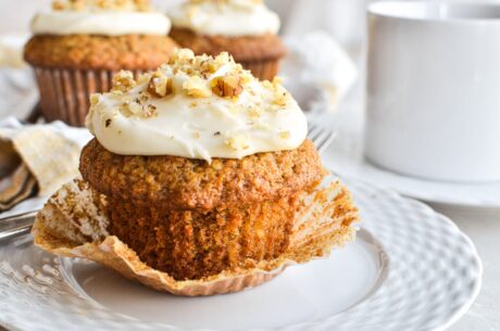 Vegan Carrot Cake Muffin