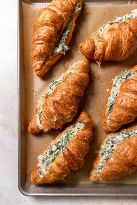 Spinach & Cheese Croissant